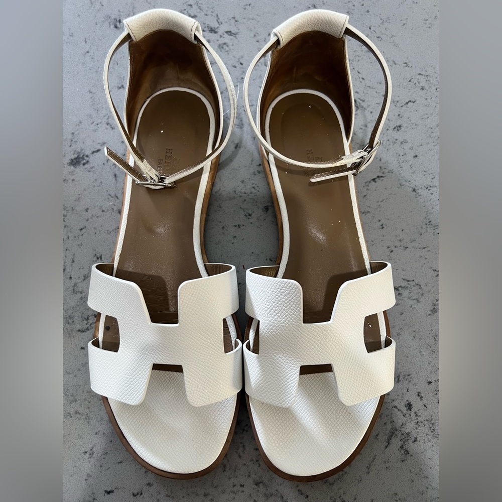 Hermes Santorini sandals  size 39